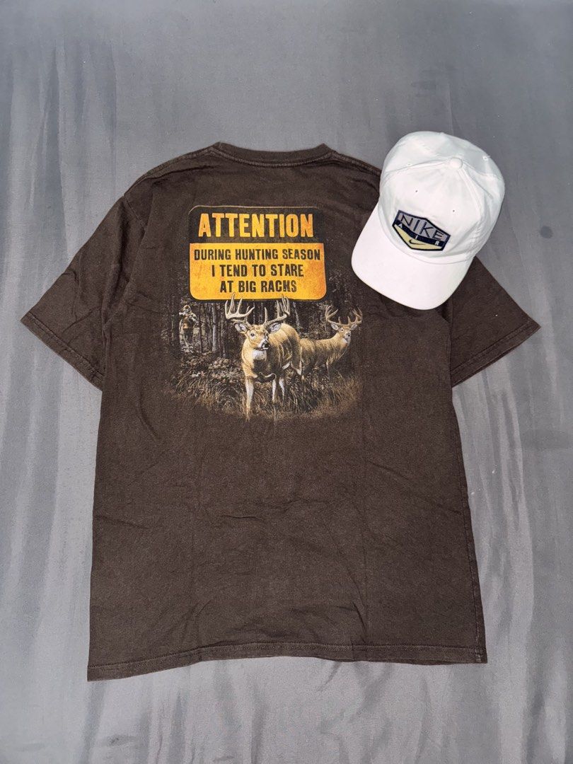 Bass Pro Shops T-shirt (Category: Tshirts & Polo Shirts ) located in Manila. Submitted by jpabss (Listing ID 1422167774, Image 2). Description: 💥Bass Pro Shops T-shirt: 💥Size: M 💥Color: Brown 💥Features: Bass Pro Shops logo on front, hunting graphic on back. Made i 💥Width: 21 💥Length: 30 💥No Issue.
