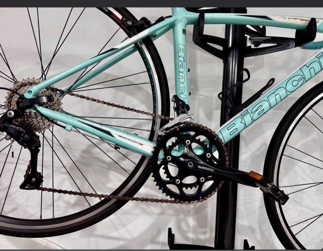 Bianchi Road Bike - Light Blue, Sports Equipment, Bicycles & Parts ...