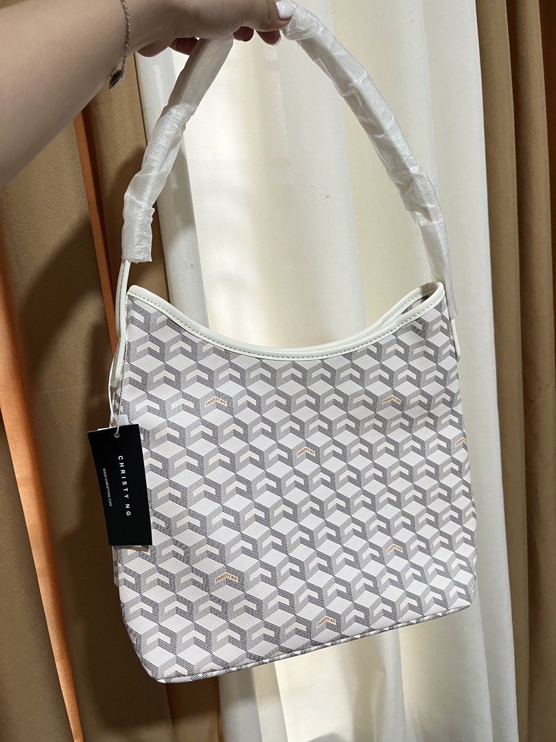 CHRISTY NG ALESSO (Category: Luxury Bags & Wallets) located in Manila. Submitted by mistica.mnl (Listing ID 1422106575, Image 1). Description: brandnew with tags and dustbag :) other available colors: - white - black - gray - maroon - green - pink - graffiti black PROJ 8, Q.C MOD: lalamove / j&t.