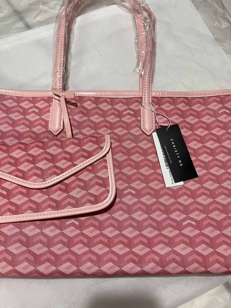 Christy Ng RUSSO large (Category: Tote Bags) located in Manila. Submitted by mistica.mnl (Listing ID 1422107501, Image 3). Description: brandnew with tags and dustbag : ) other available colors: - black - gray - maroon - green - pink - brown 📍PROJ 8, Q.C MOD: lalamove / j&t.
