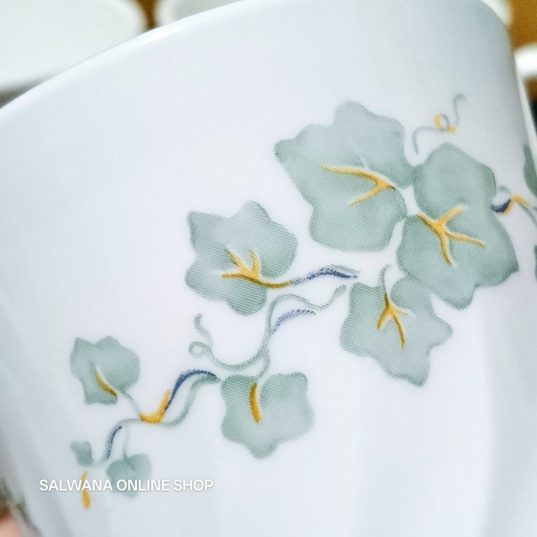 Corningware USA Callaway Ivy Mug 250ml (Category: Coffee & Tea Tableware) located in Mabalacat. Submitted by salwanaonlineshop (Listing ID 1422159095, Image 3). Description: CORNINGWARE USA CALLAWAY IVY MICROWAVABLE MUG 250ML • JAPAN SURPLUS 🇯🇵 Like New Condition 🇯🇵 Makinis 🇯🇵 No issue 🇯🇵 Microwave & Dishwasher Safe 🇯🇵 Japan Source 🇯🇵 SOLD PER PIECE 🛒 Follow us on S.H.O.P.E.E and L.A.Z.A.D.A at SALWANA ONLINE SHOP for more rare, vint