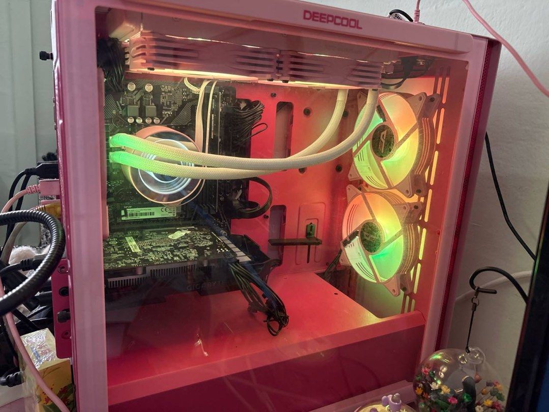 Deepcool Pink Desktop PC - Intel i3, 8GB RAM65605015183874110