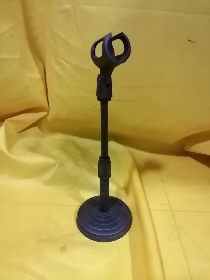 Desktop mic stand podium microphone stand (Category: Microphones) located in Quezon City. Submitted by newwhale.f1c027 (Listing ID 1422099660, Image 1). Description: P150 pvc type desk top mic stand Brandnew pick up Lagro fairview Q.C. or via delivery lalamove rider po. Delivery fee sagot po ni buyer.. Pwed din kayo ang mag book ng rider..fb page BSAonlinestore .