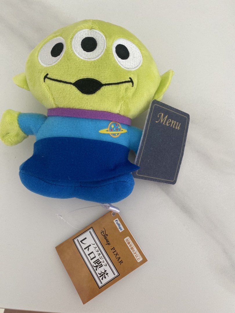 Disney Pixar Alien Plush Toy with Tags, Hobbies & Toys, Toys & Games on ...