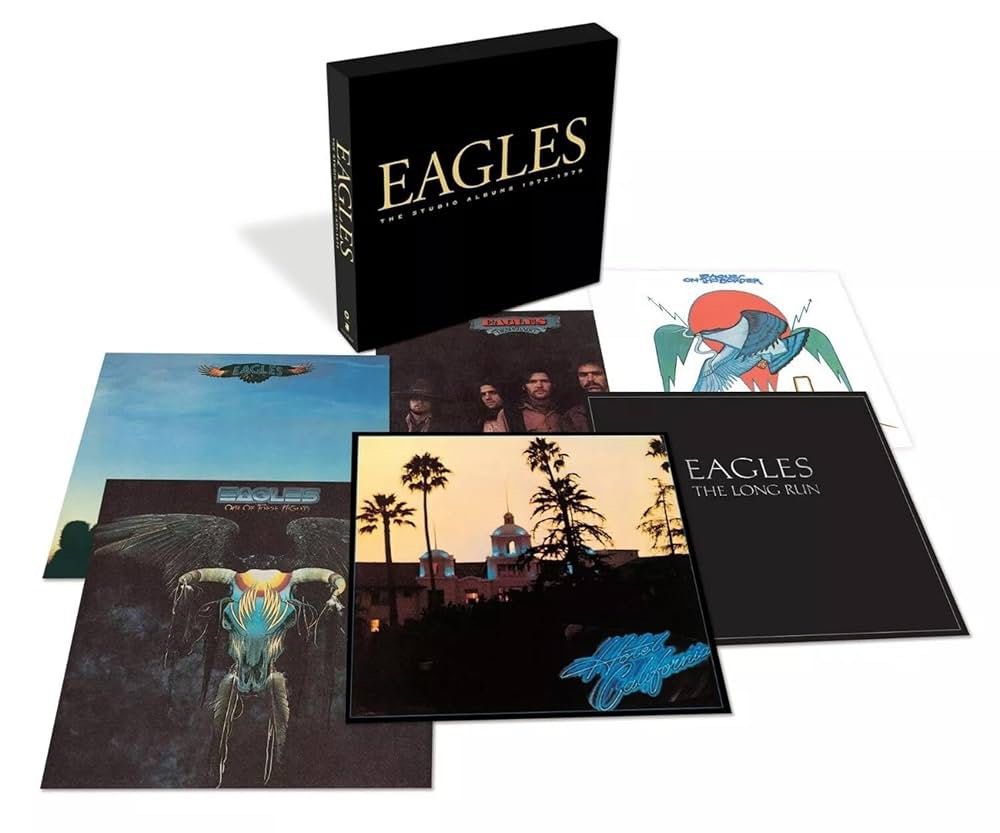 Eagles - The Studio Albums 1972-1979 Vinyl Box Set, Hobbies & Toys ...