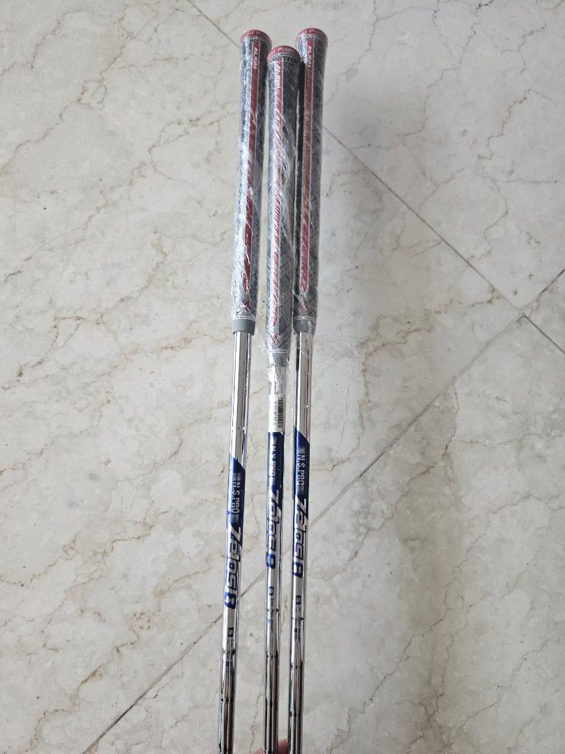 FOURTEEN WEDGE SET-3 PCS. (Category: Golf) located in Muntinlupa City. Submitted by pbs_sang (Listing ID 1422131471, Image 3). Description: SELL BY SET-3 PCS-FOURTEEN WEDGE- LOFT- 52,56,60 SHAFT- NS PRO- ZELOS 8- STIFF FLEX PLEASE CHECK GROOVE CONDITION- STILL WELL BITES. RFS: upgrading..