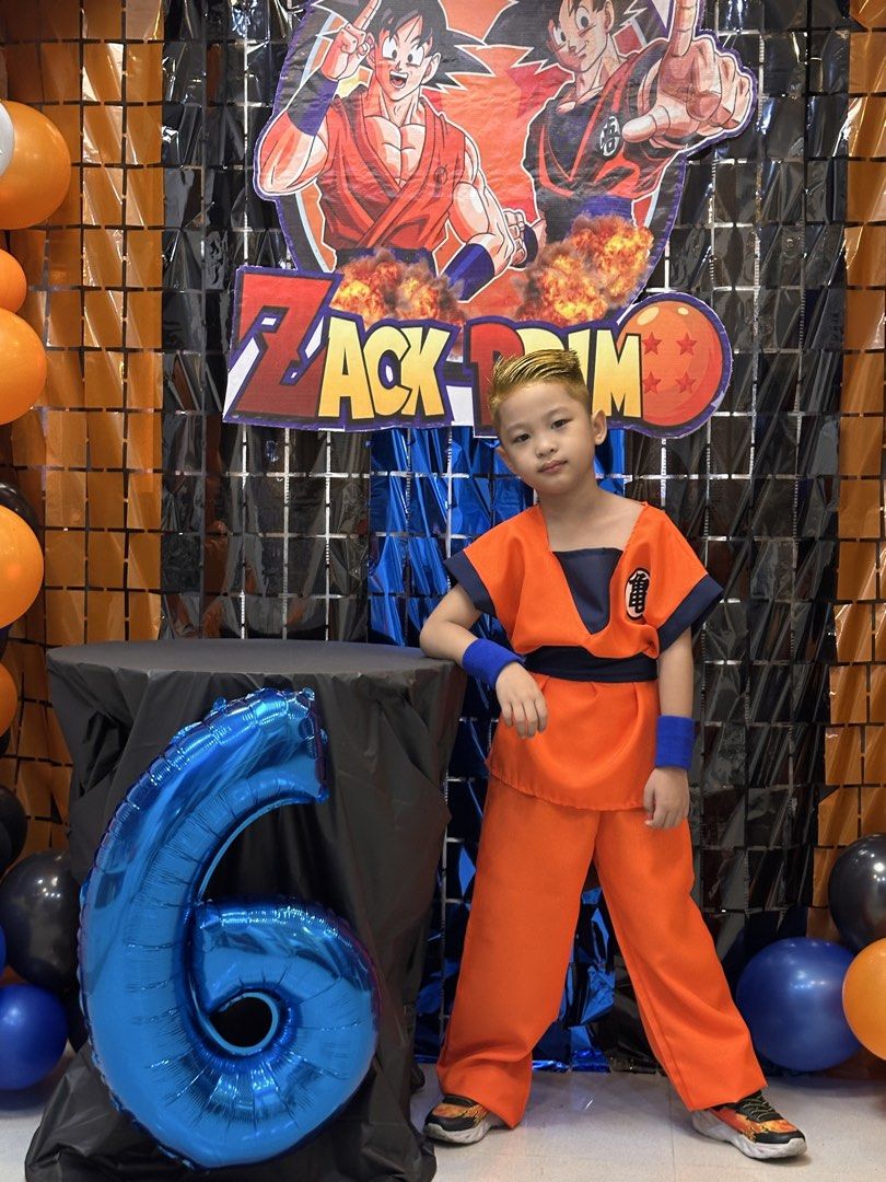 Goku Costume for Kids (Category: Babies & Kids Fashion) located in Rizal. Submitted by GirlDeclutter (Listing ID 1422209980, Image 3). Description: 6-7y/o Used once.
