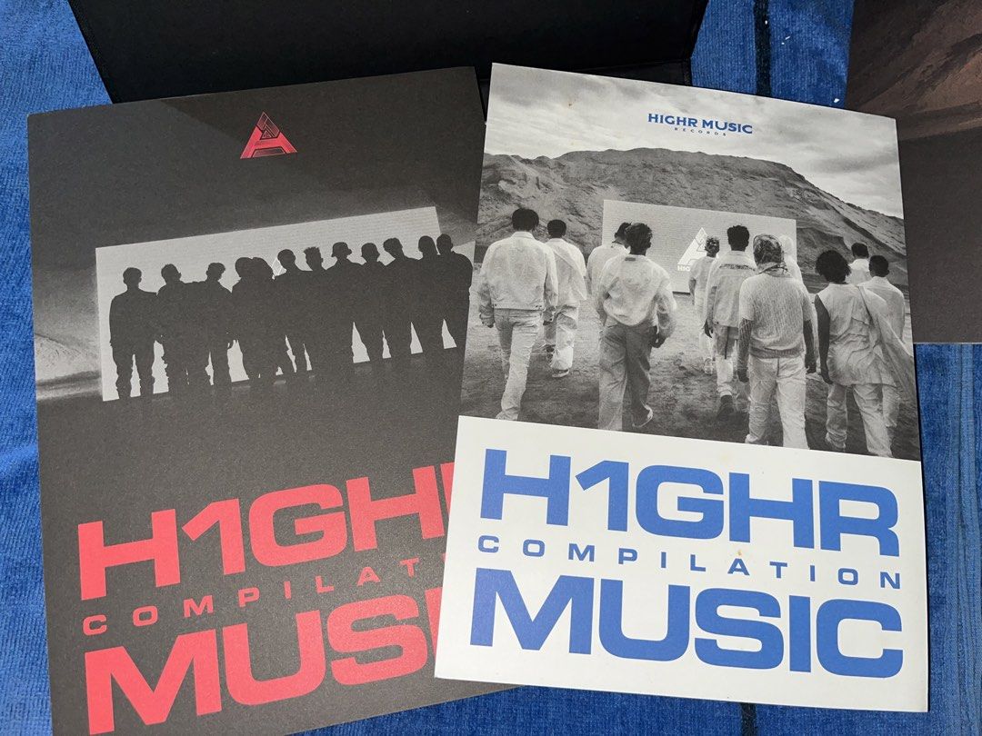 H1GHR MUSIC Compilation Album (Category: CDs & DVDs) located in Manila. Submitted by k4tee (Listing ID 1422169573, Image 2). Description: - H1GHR MUSIC Compilation Album - Features two CDs: Blue Tape and Red Tape - Includes a booklet - Showcases various artists from H1GHR MUSIC - In original packaging.
