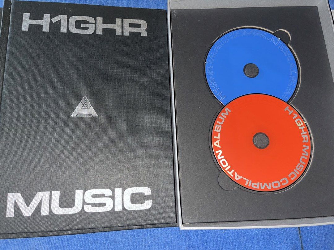 H1GHR MUSIC Compilation Album (Category: CDs & DVDs) located in Manila. Submitted by k4tee (Listing ID 1422169573, Image 3). Description: - H1GHR MUSIC Compilation Album - Features two CDs: Blue Tape and Red Tape - Includes a booklet - Showcases various artists from H1GHR MUSIC - In original packaging.