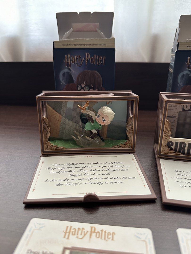 Harry Potter: Hogwarts Biographical Series (Category: Storybooks) located in Quezon City. Submitted by adjesuss (Listing ID 1422217350, Image 2). Description: 900 for both na. With foil, card, and box.
