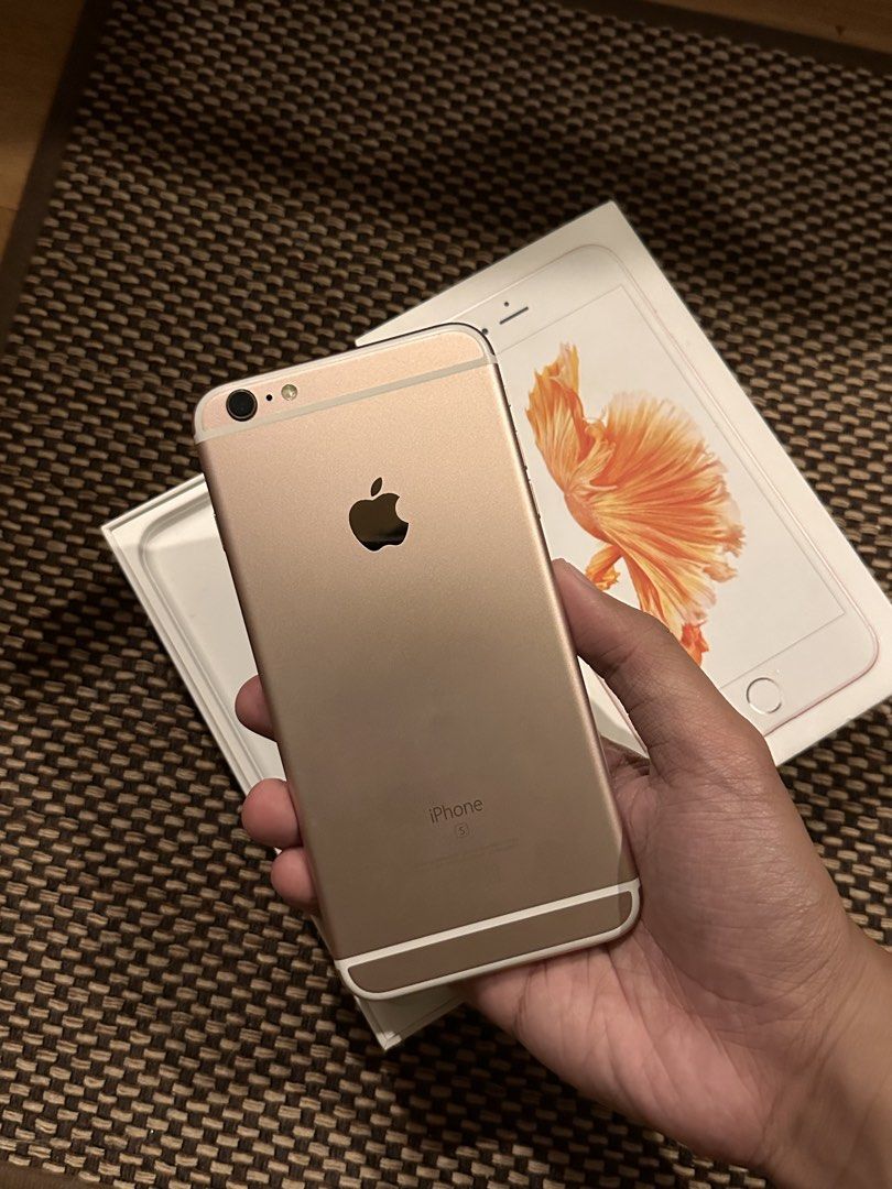 iPhone 6S Plus - (32GB) Rose Gold (Category: iPhone 6 Series) located in Cavite. Submitted by zolarbs (Listing ID 1422088869, Image 2). Description: Well cared. Good for collection Factory Unlocked. NTC. No issues at all, fingerprint working Any sim. Comes with Original Box RFS: Need funds.