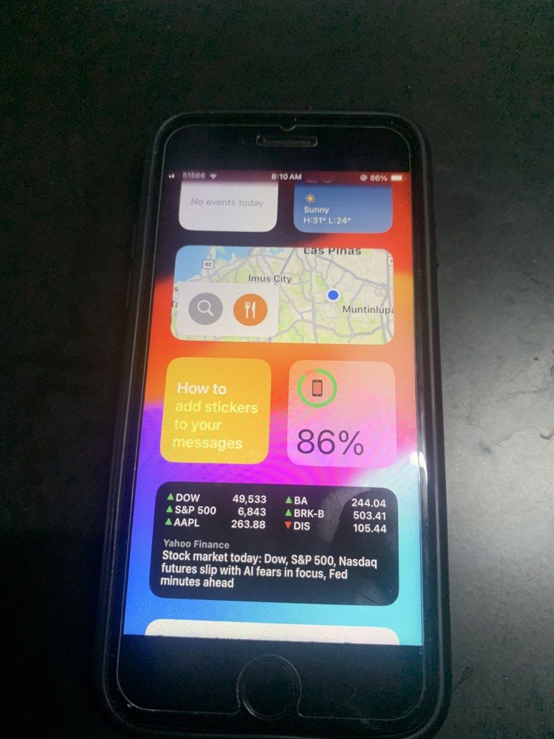 Iphone SE (Category: iPhone SE Series) located in Manila. Submitted by foreverble80256 (Listing ID 1422085876, Image 2). Description: Hey there! 👋 Selling my iPhone SE! It's the sleek black model, and it comes with the original box. Perfect for anyone looking for a reliable and stylish phone. Check out the pics and let me know if you have any questions! 😉.