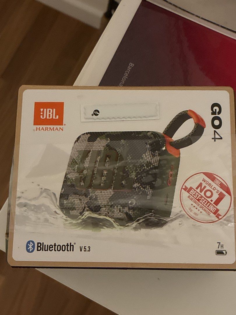 JBL GO4 Portable Bluetooth Speaker - Camo