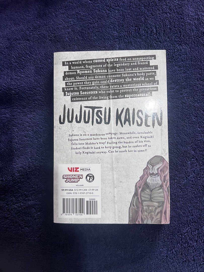 Jujutsu Kaisen Volume 15 (Category: Comics & Manga) located in Paranaque City. Submitted by averyphile (Listing ID 1422109322, Image 3). Description: ‼️ Payment First Policy - Yellowing Pages Official manga and bought from Fully Booked a few years ago..