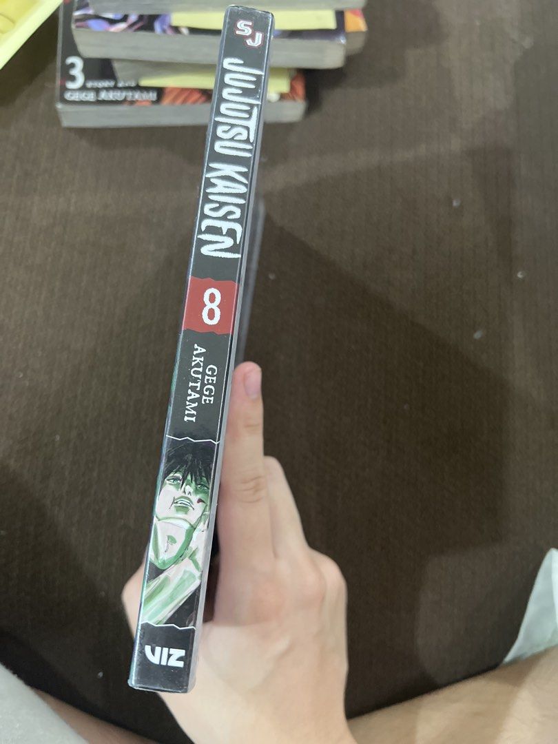 Jujutsu Kaisen Volume 8 (Category: Comics & Manga) located in Paranaque City. Submitted by averyphile (Listing ID 1422110449, Image 2). Description: ‼️ Payment First Policy - Jujutsu Kaisen Volume 8 manga - Story and art by Gege Akutami - Published by VIZ Media - Includes story summary on the back - Price: ₱539.00 Official Mangaand bought from Fully Booked years ago..