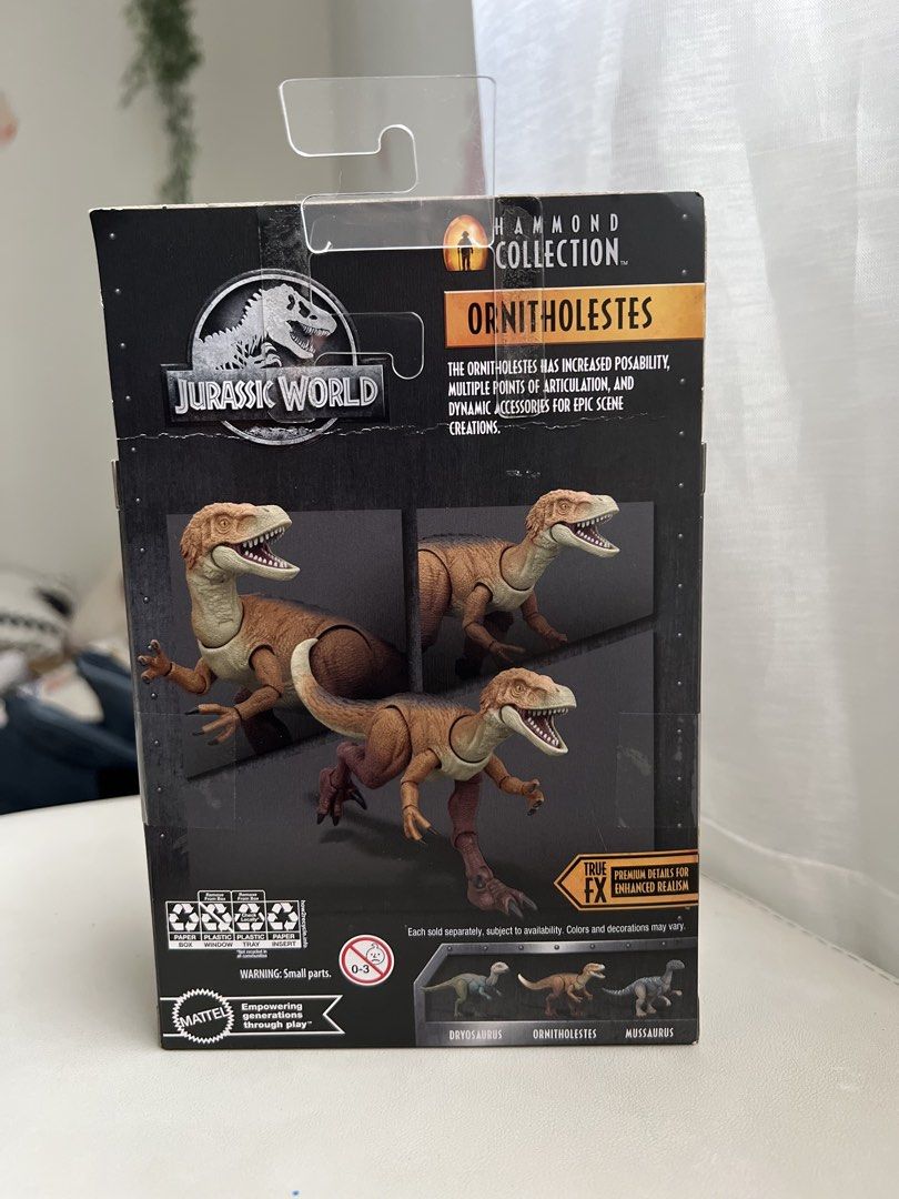 Jurassic World Hammond Collection Ornitholestes (Category: Figurines & Statues) located in Rizal. Submitted by hazelco (Listing ID 1422221555, Image 2). Description: - Jurassic World Hammond Collection Ornitholestes action figure BRAND NEW Currently in the US and will arrive in the Philippines on March 7 Pick up location is 📍Shaw Blvd., Mandaluyong City .