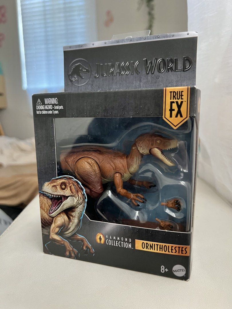 Jurassic World Hammond Collection Ornitholestes (Category: Figurines & Statues) located in Rizal. Submitted by hazelco (Listing ID 1422221555, Image 1). Description: - Jurassic World Hammond Collection Ornitholestes action figure BRAND NEW Currently in the US and will arrive in the Philippines on March 7 Pick up location is 📍Shaw Blvd., Mandaluyong City .