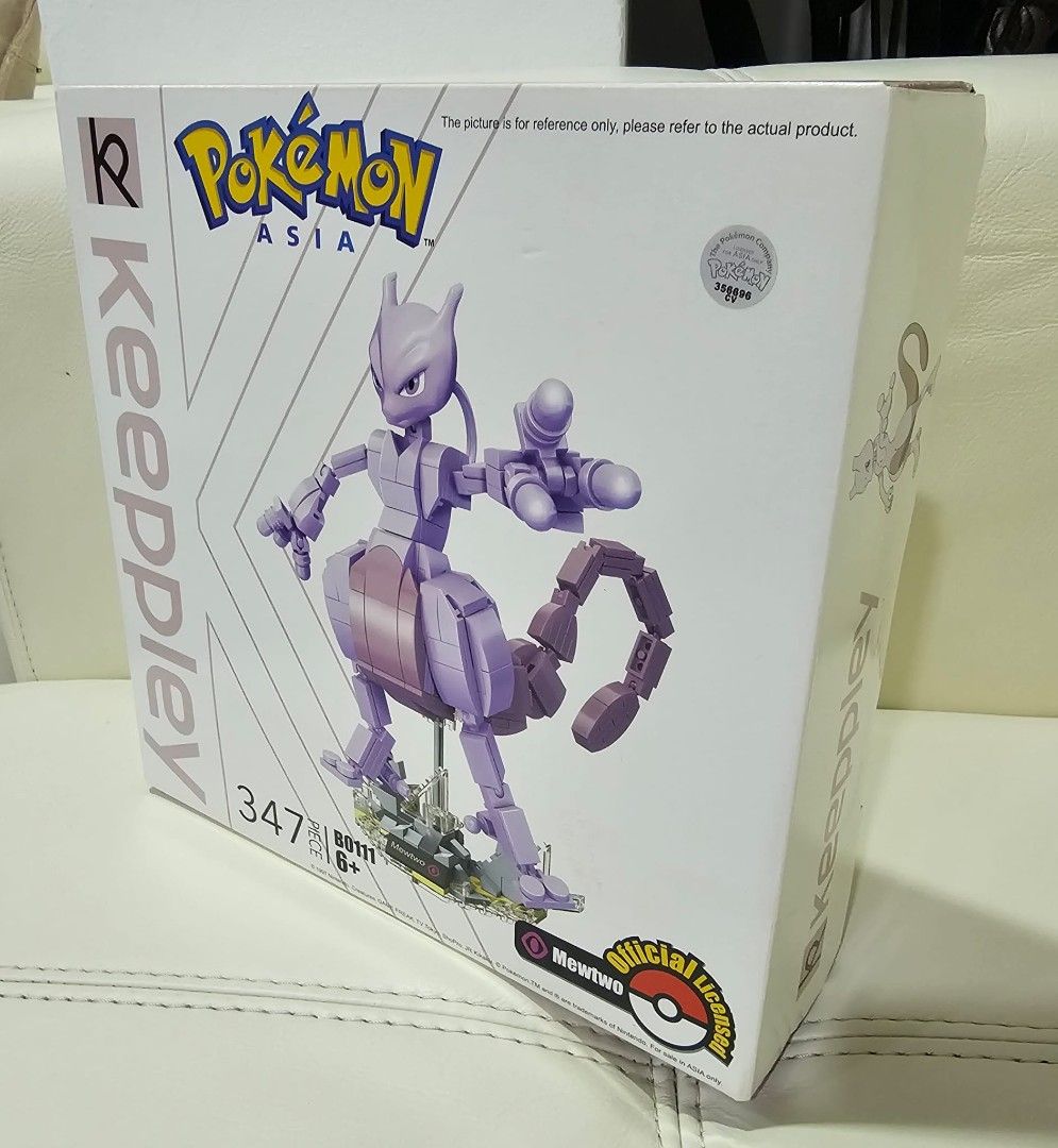 Keepley Pokemon Asia Mewtwo Building Block Set, Toys & Collectibles ...