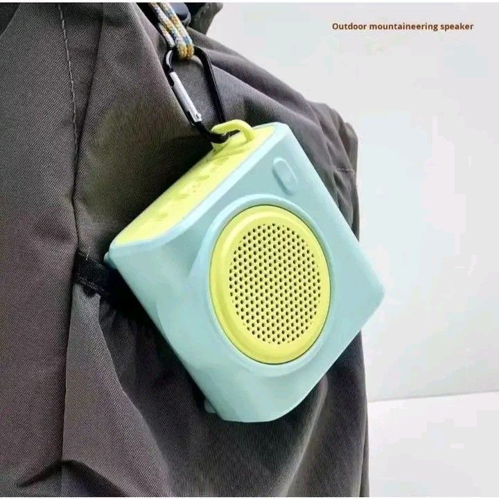 KIMISO KMS-312 Outdoor Speaker (Category: Soundbars, Speakers & Amplifiers) located in Manila. Submitted by ashleyeshk1320 (Listing ID 1422111115, Image 3). Description: - KIMISO KMS-312 Portable Speaker - Wireless Bluetooth Connection - TWS (True Wireless Stereo) Support - Super Bass Sound - TF Card & USB Support - Designed for Outdoor Use - Carabiner Clip for Easy Attachment - Available in Multiple Colors - Perfect for Music On-the-Go.