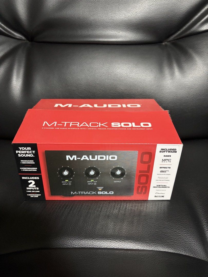 M-Audio Solo M-Track Audio Interface