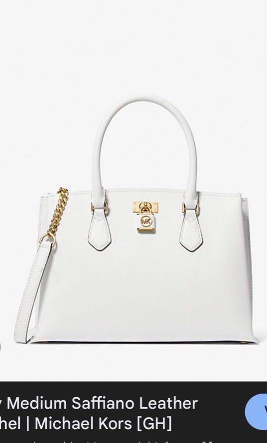 Michael Kors Ruby Satchel (Category: Cross-body Bags) located in Manila. Submitted by sukkiri_declutter (Listing ID 1422201192, Image 2). Description: Walang sling. Naiwan sa US. May tag pa sa loob. .