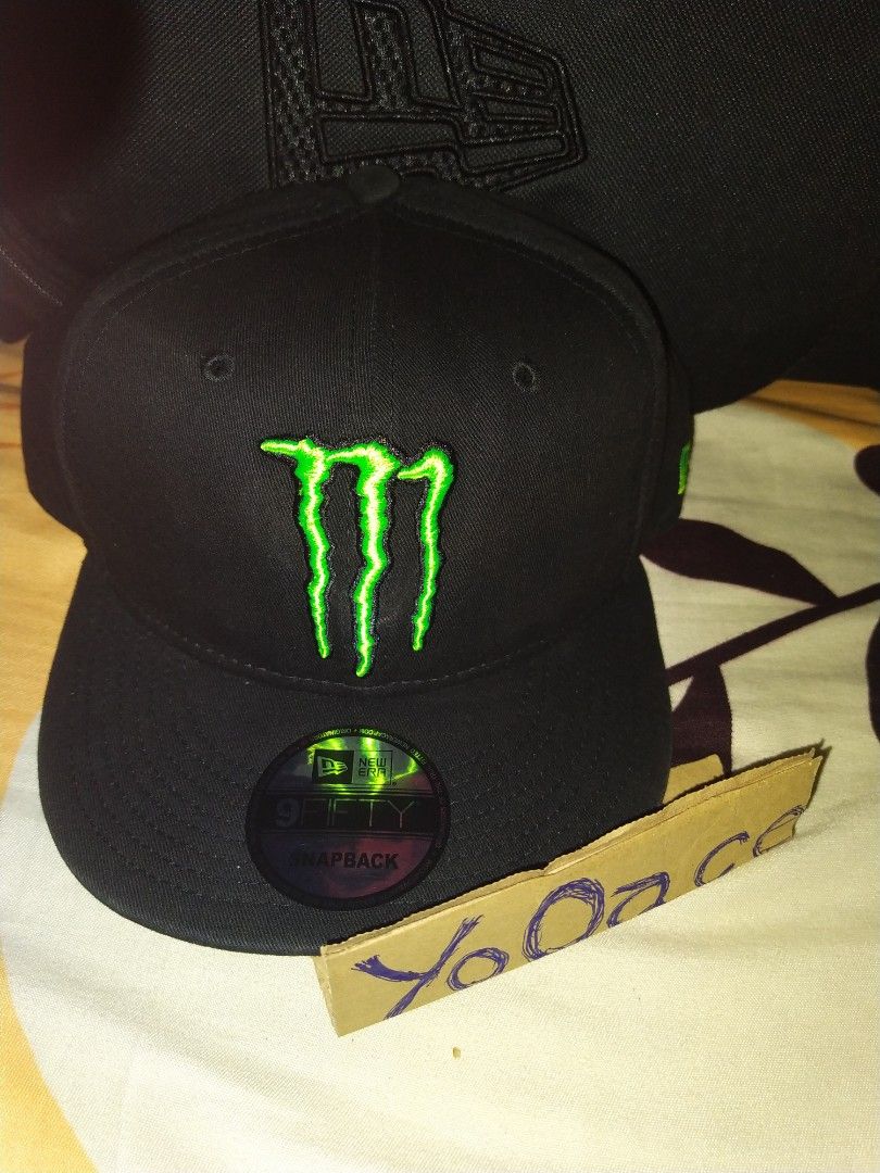 New Era x Monster Energy (Category: Caps & Hats) located in Manila. Submitted by Buster_ace (Listing ID 1422124294, Image 1). Description: New Era X Monster Energy.