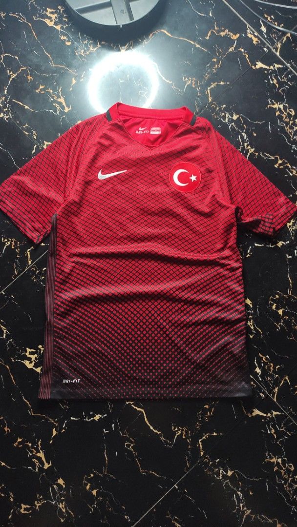 Nike Turkey National Team Jersey (Category: Activewear) located in Bulacan. Submitted by sthriftsss (Listing ID 1422223478, Image 1). Description: Details: 19 x 28 Color rate: 9.5 / 10 Flawless Authentic .