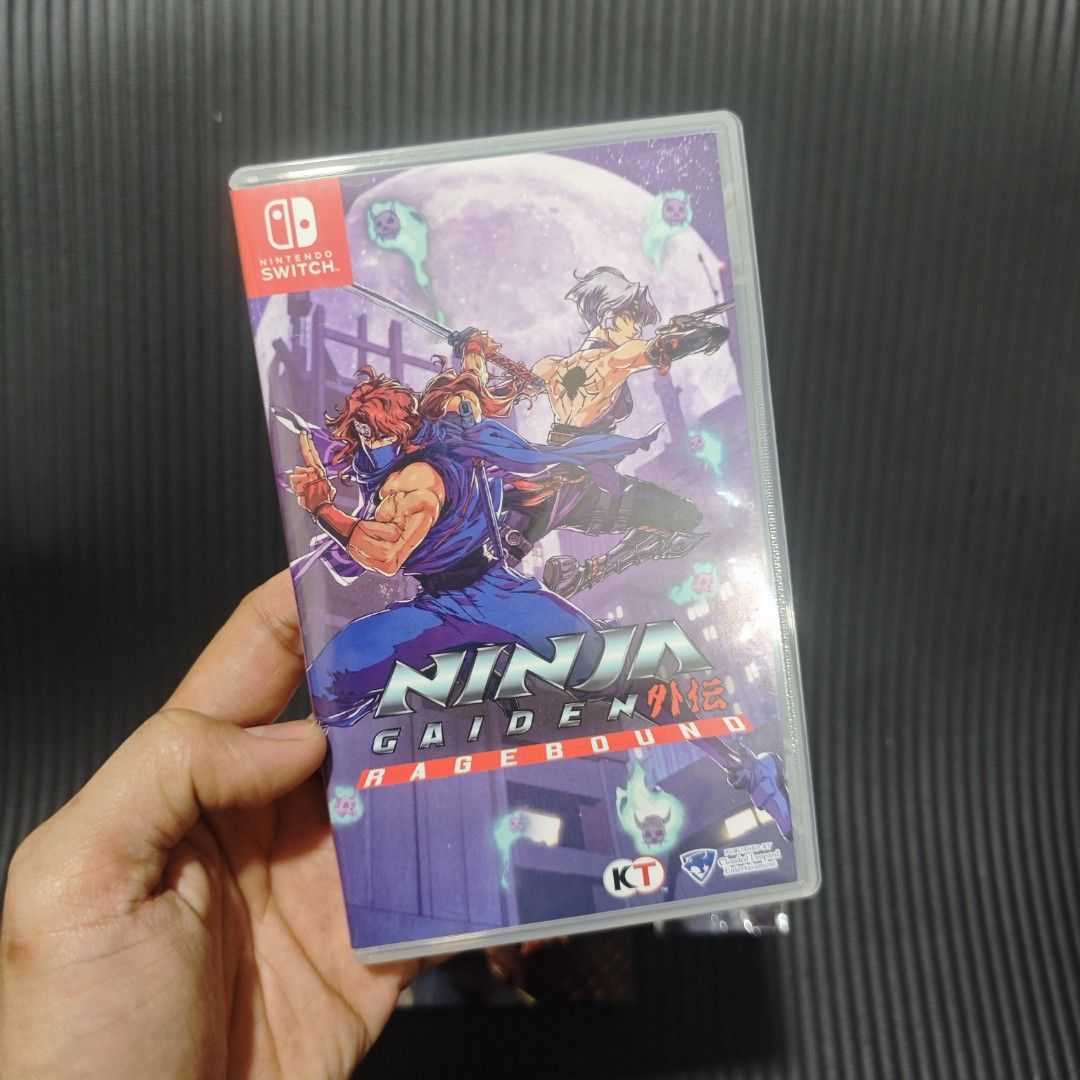 Ninja Gaiden Ragebound Special Edition Nintendo Switch Game (Category: Nintendo) located in Quezon City. Submitted by shopme_gadget30 (Listing ID 1422206230, Image 2). Description: kindly read the details first for sale fixed price mint Condition tested and working compatible to Nintendo switch jpn region with English inclusion -game case & game card -extra back cover art -booklet -sticker -pre order Pin Good For Collection Shoopppppeee —,✅ can c