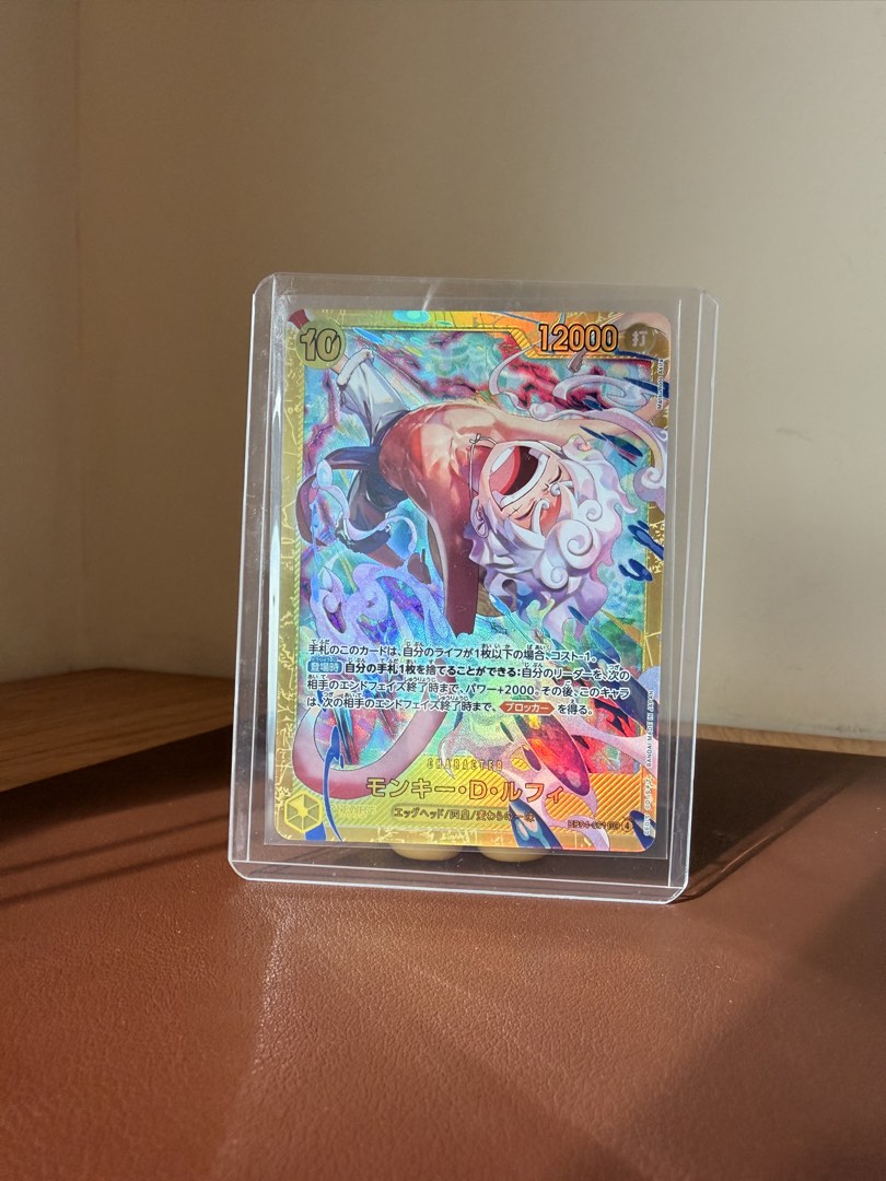 One Piece Card Game Monkey D. Luffy OP05-004, Hobbies & Toys, Toys ...