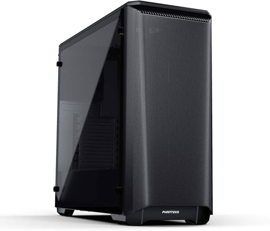Phanteks Eclipse P400A Mid-Tower Case - Black (Category: Computer Parts) located in Singapore. Submitted by rriko (Listing ID 1422202152, Image 2). Description: - Phanteks Eclipse P400A mid-tower PC case for sale. - Sleek black design. - Mesh front panel for optimal airflow. - Front panel I/O: USB and audio ports. - Ideal for new PC builds or upgrades. - Includes HDD Brackets and accessories. - Fans NOT Included..