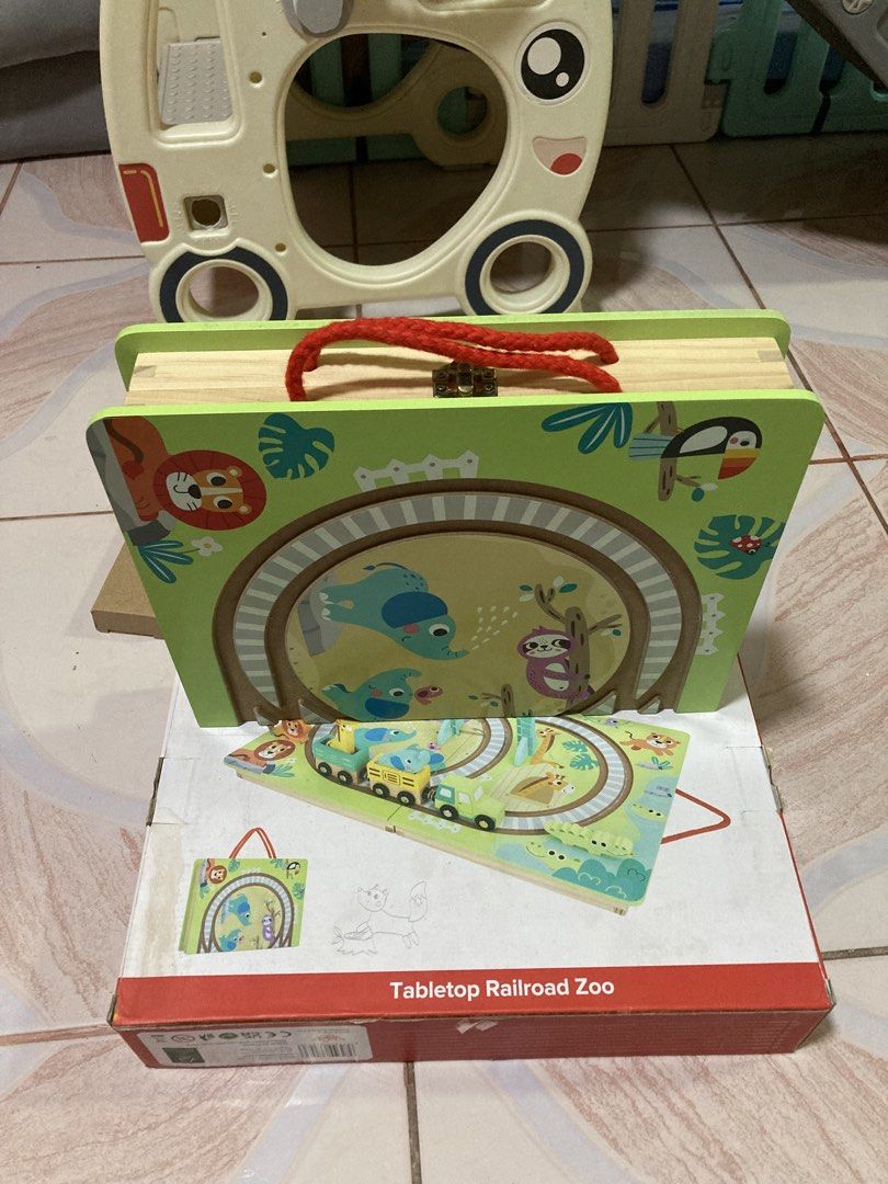 Tooky Toy Tabletop Railroad Zoo (Category: Kids Toys) located in Quezon City. Submitted by calixboy (Listing ID 1422173515, Image 2). Description: Payment first via gcash/bank transfer Pick-up/Lalamove only Location: Novaliches.