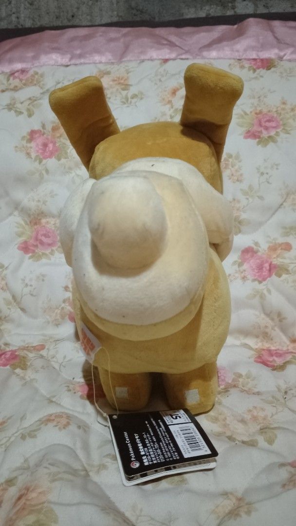 Pokemon Center Eevee Plush Toy (Category: Plushies & Soft Toys) located in General Trias. Submitted by ninicflors (Listing ID 1422217435, Image 3). Description: - Authentic Pokemon Center Eevee plush - Unique pixelated design - Comes with original tags RFS: Need hospital funds.