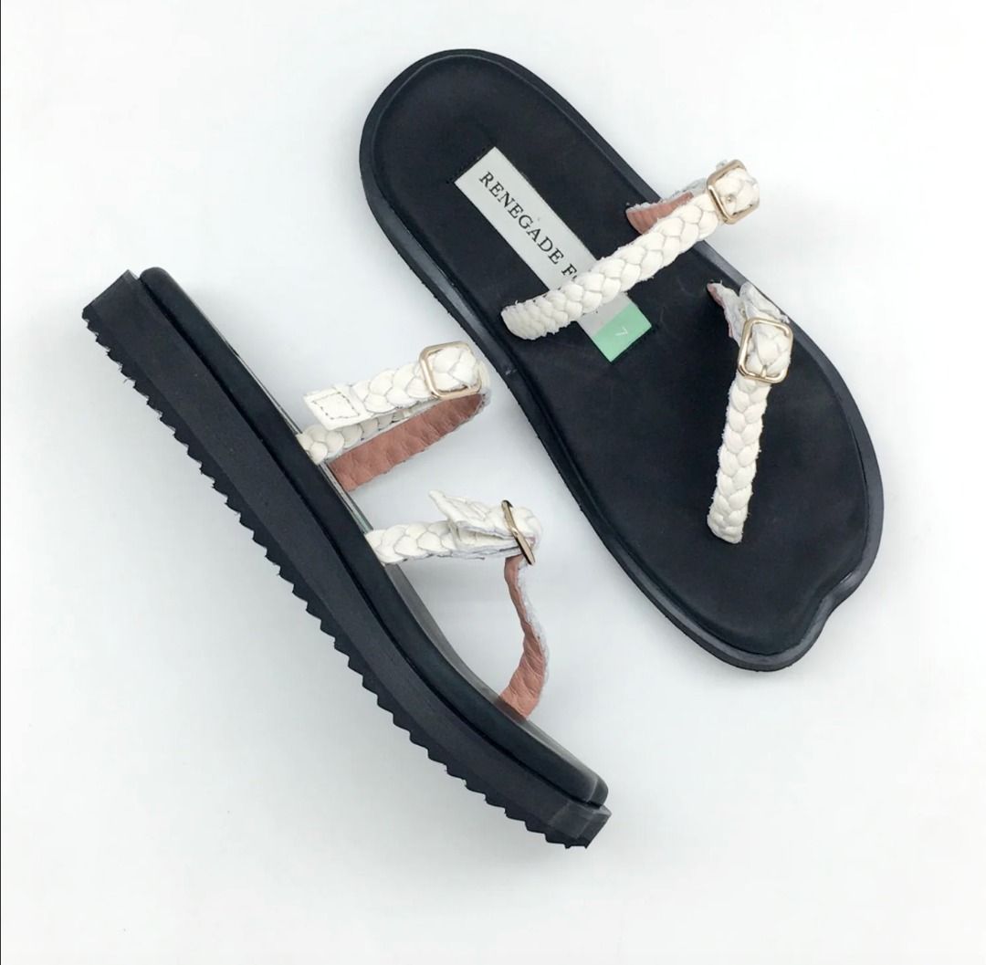 Renegade Folk Bare Slides - Sandals (Category: Flats & Sandals) located in Angono. Submitted by kateofspades (Listing ID 1422164959, Image 3). Description: ‼️PLEASE READ - IF YOU’RE NOT A SURE BUYER, PLEASE DO NOT SEND AN OFFER OR SAY “MINE” ‼️ Renegade Folk Bare Slides - Sandals - bought for 4190 php + sf on the RF website (currently sold out); selling for 3390php - complete with box - used a couple of times, mostly indoor but still in like new/