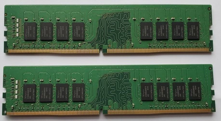 SK Hynix 海力士32GB 記憶體套裝2 x 16GB DDR4 PC4-2400T, 電腦＆科技