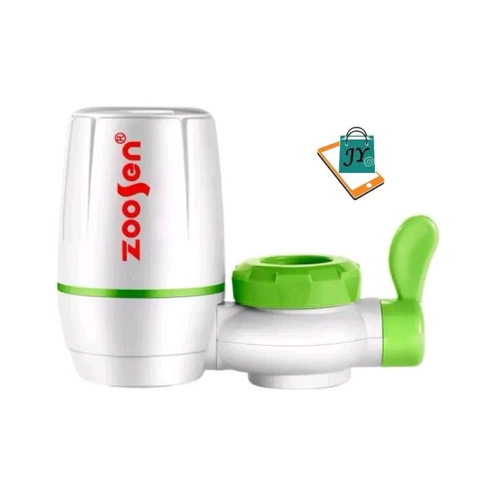 Zoojen Water Faucet Purifier (Category: Water Purifiers & Dispensers) located in Manila. Submitted by ashleyeshk1320 (Listing ID 1422104592, Image 1). Description: - Zoojen Water Faucet Purifier - Level 7 Purification - Includes: Purifier, Adapters, User Guide - Easy Installation - Color: White and Green.