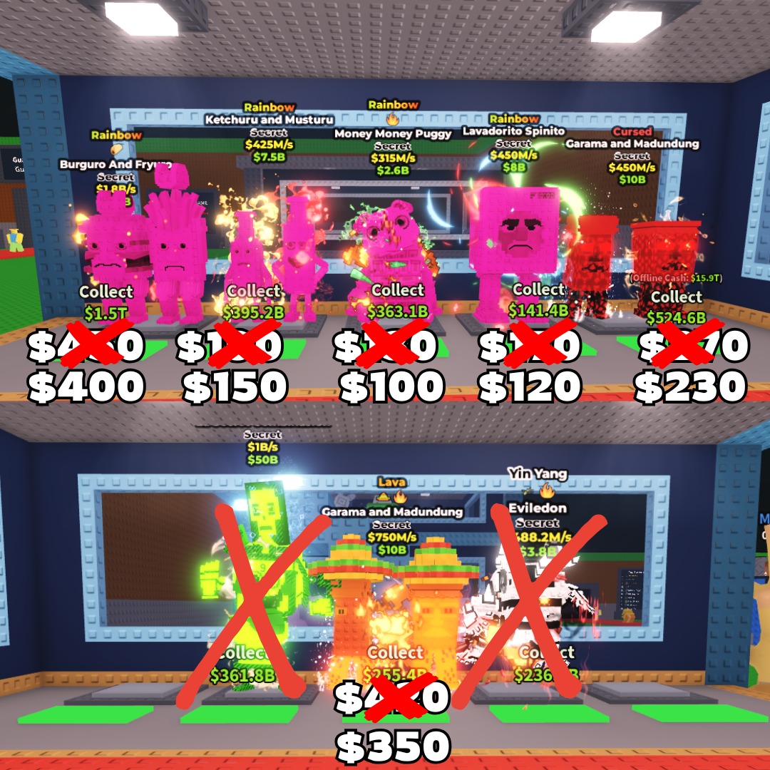 [19 FEB] SAB Brainrot Roblox Steal a Brainrot, 電子遊戲, 遊戲機配件, 遊戲週邊商品 ...