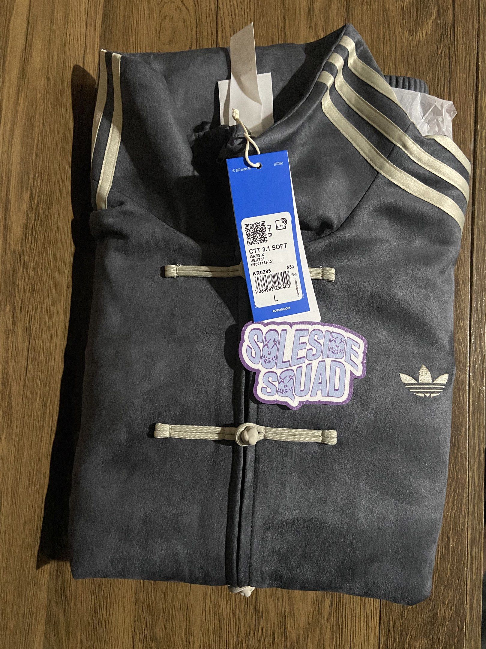 Adidas CTT 3.1 Soft Track Jacket - Large (Category: Coats, Jackets and Outerwear) located in Manila. Submitted by cmlleee (Listing ID 1422348764, Image 1). Description: Adidas Chinese New Year Jacket (ON HAND) Yellow Size Large ₱ 11,500 Dark Grey Size Medium / Large ₱ 11,800 Red Size 2XL ₱ 12,000 MOP: GCASH / Bank Transfer.