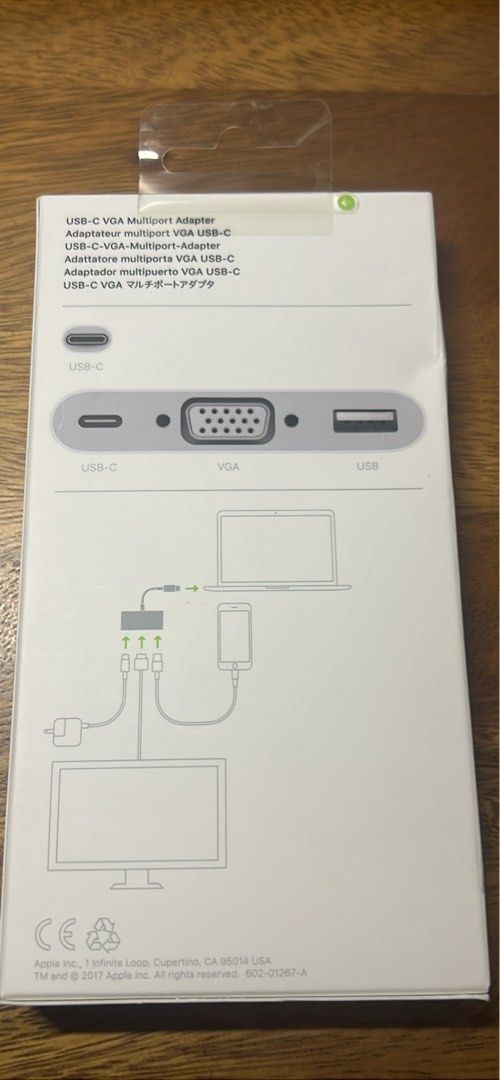 Apple USB-C to VGA Multiport Adapter (Category: Cables & Adaptors) located in Taguig. Submitted by joe.olx (Listing ID 1422352889, Image 2). Description: .