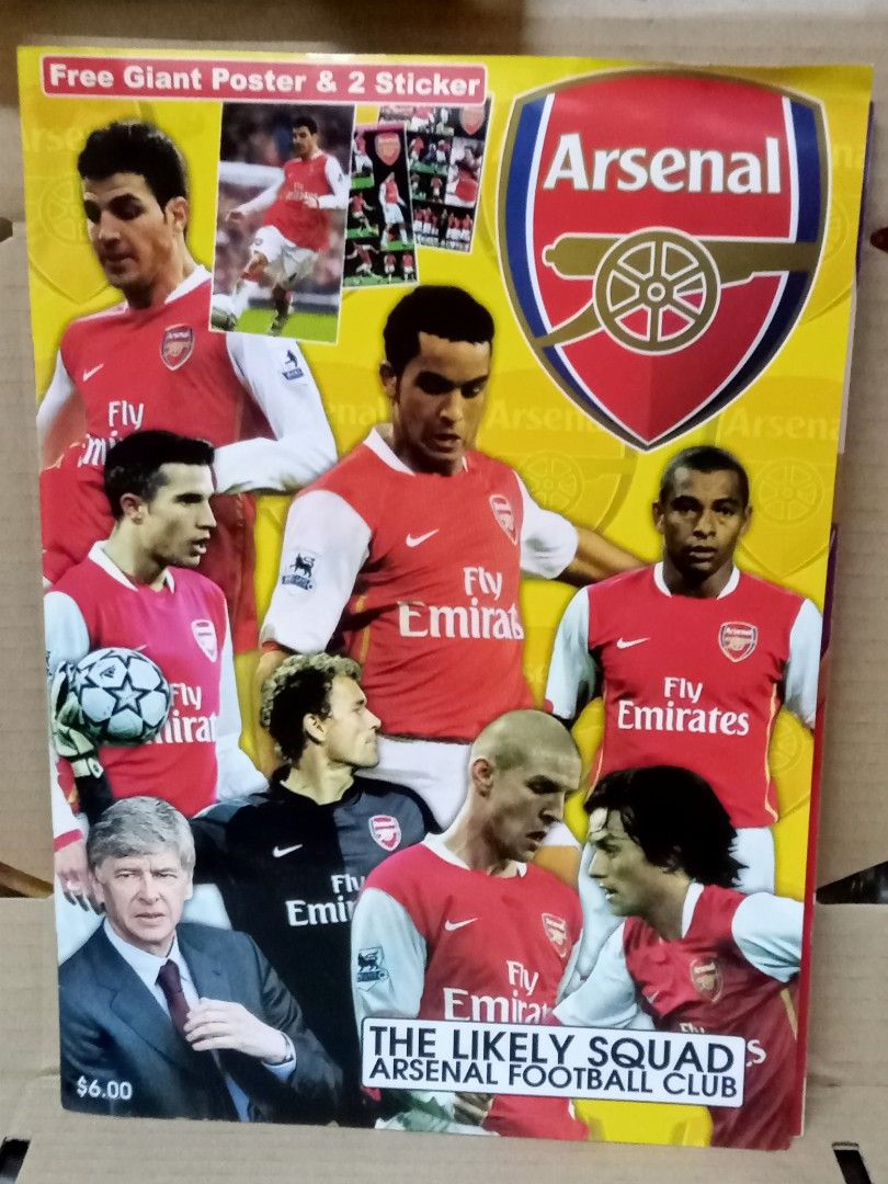 Arsenal Football Club Magazine, Hobbies & Toys, Collectibles ...