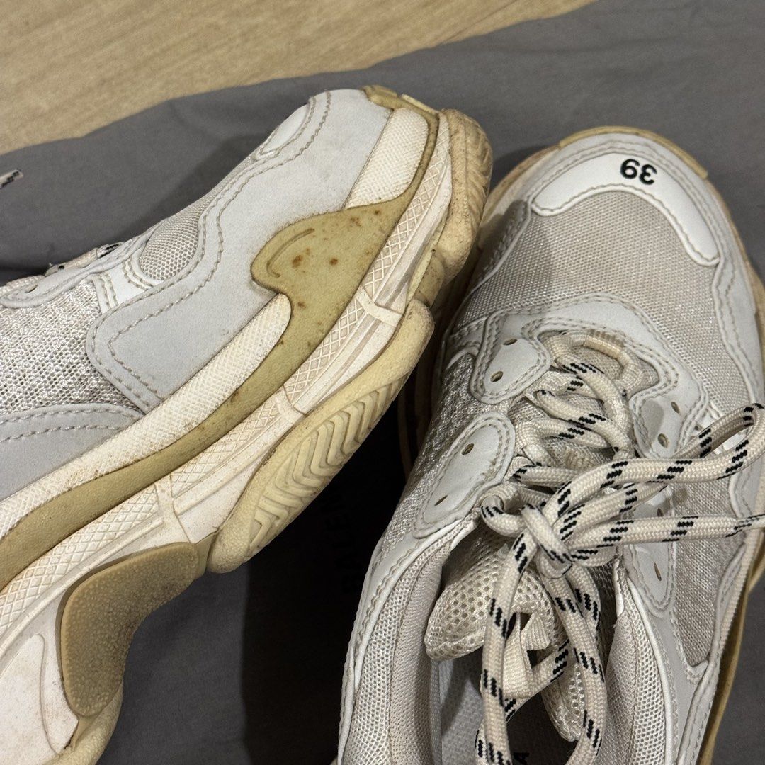 Balenciaga Triple S Sneakers (Category: Sneakers & Footwear) located in Cagayan de Oro. Submitted by sojuhosh (Listing ID 1422322996, Image 3). Description: Balenciaga Triple S — Women’s EU 39 ✓ good condition, just needs deep cleaning ✓ bought in 2021 from ssense, can provide proof ✓ includes original dust bag.