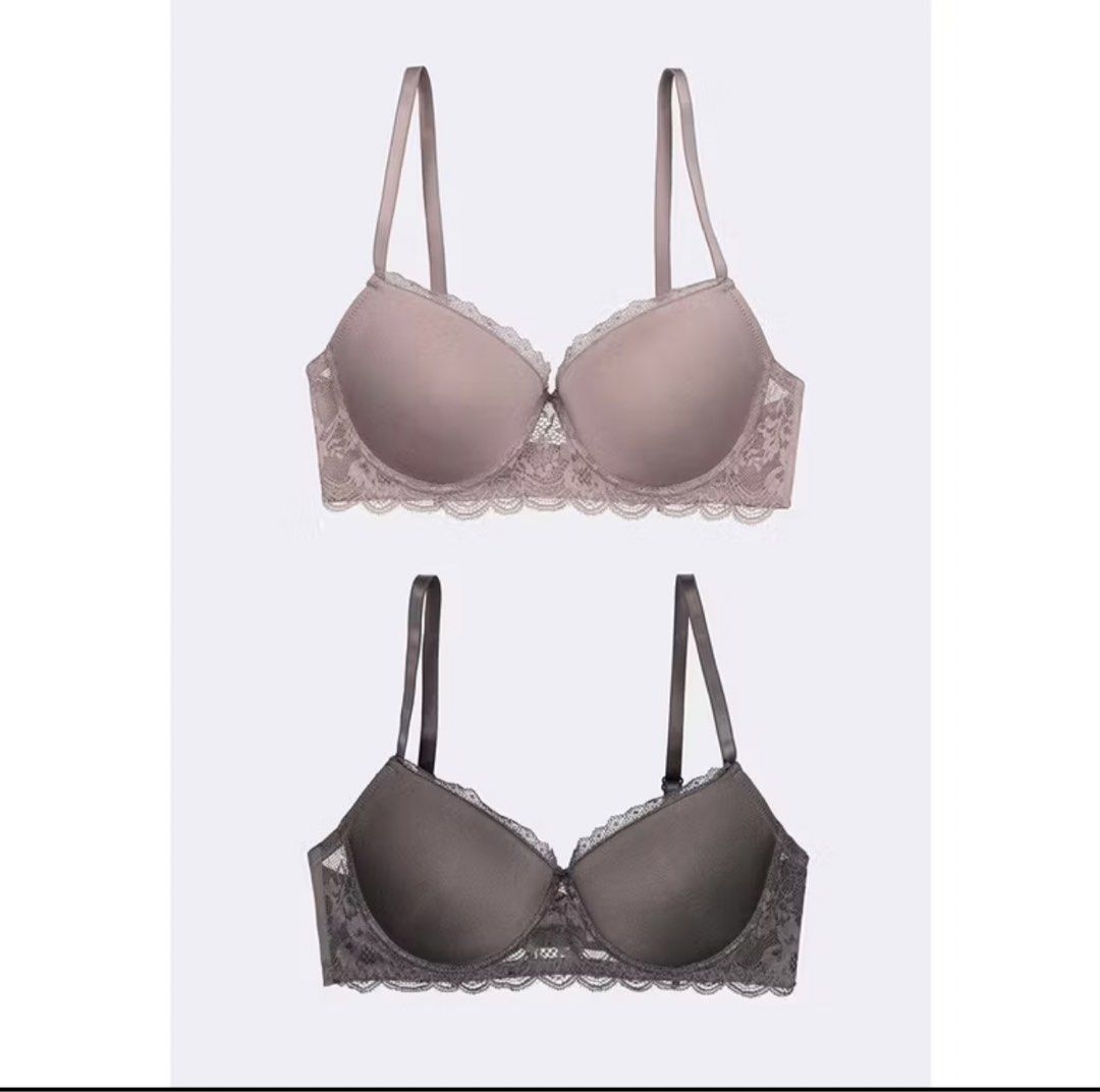 Bench 2-in-1 Push Up Bra Size 40C (Category: Undergarments & Loungewear) located in Antipolo. Submitted by ra0021 (Listing ID 1422334463, Image 1). Description: - Bench 2-in-1 Push-Up Bra - Colors: Lavender and Gray - Elegant Lace Trim - Best-Selling Push-Up Design - Size: 40C RFS: nagkamali ng order ng size. 😅.