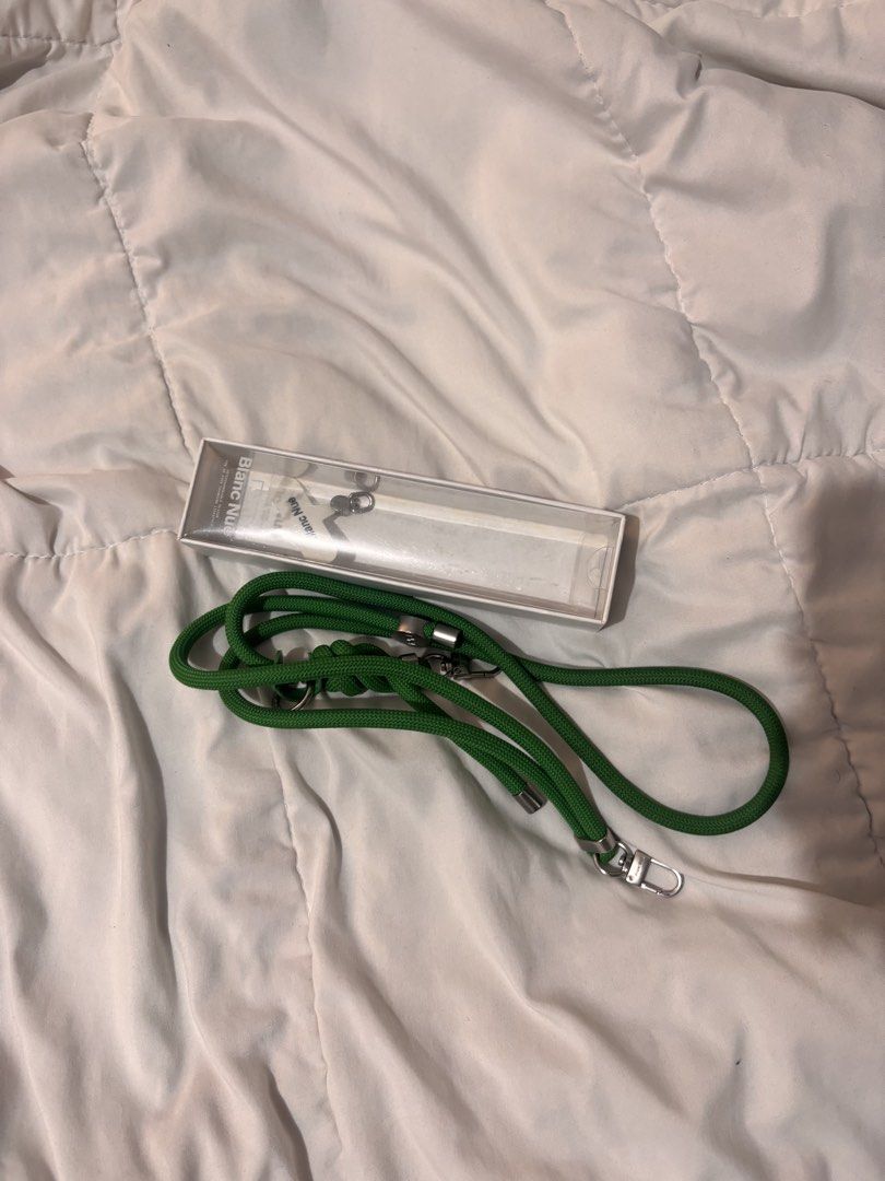 Blanc Nué Bucket Drawstring Bag and Adjustable Knot Cord (Category: Cross-body Bags) located in Paranaque City. Submitted by yawkonapo (Listing ID 1422247170, Image 3). Description: drawstring w strap na!!.
