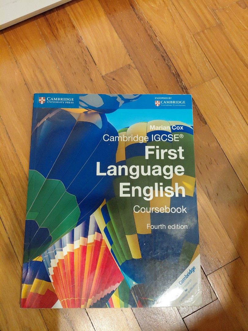 Language Course Book Cambridge IGCSE First Language English Coursebook, Hobbies & Lifestyle ...