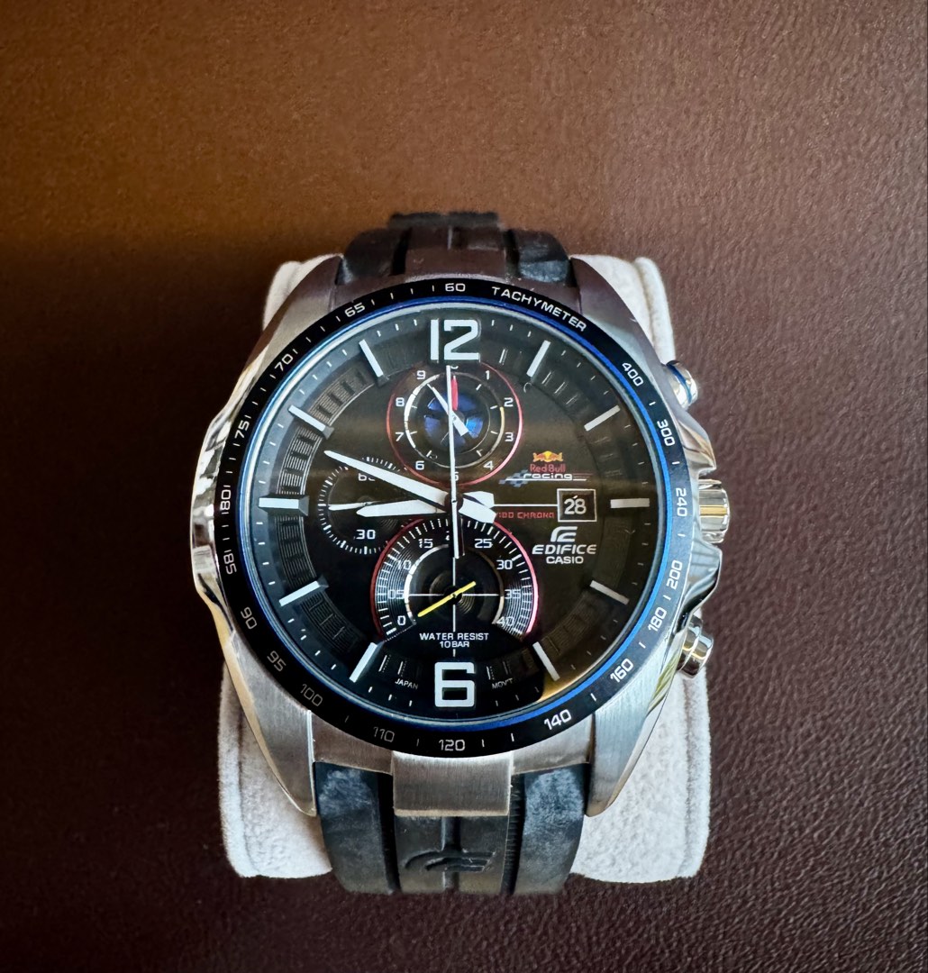 Casio edifice Red Bull racing - EFR-528RBPr-1A, Men's Fashion, Watches ...