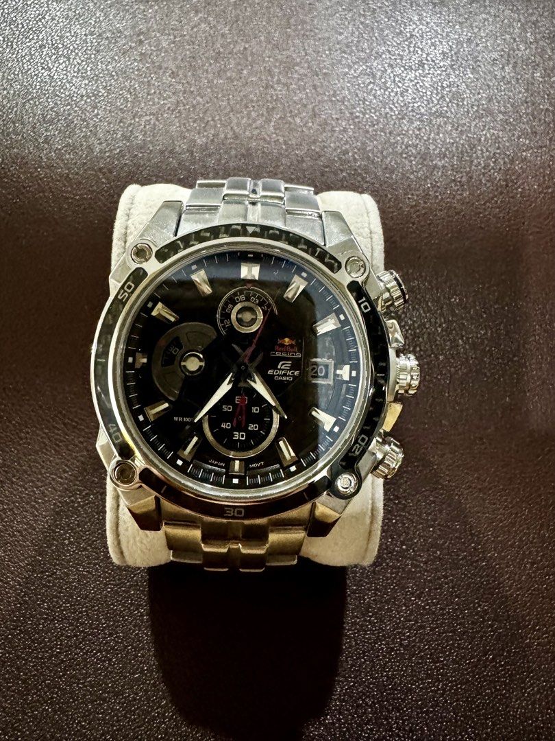 Casio edifice Red Bull racing EFE-504RBSP-1A,, Men's Fashion, Watches ...