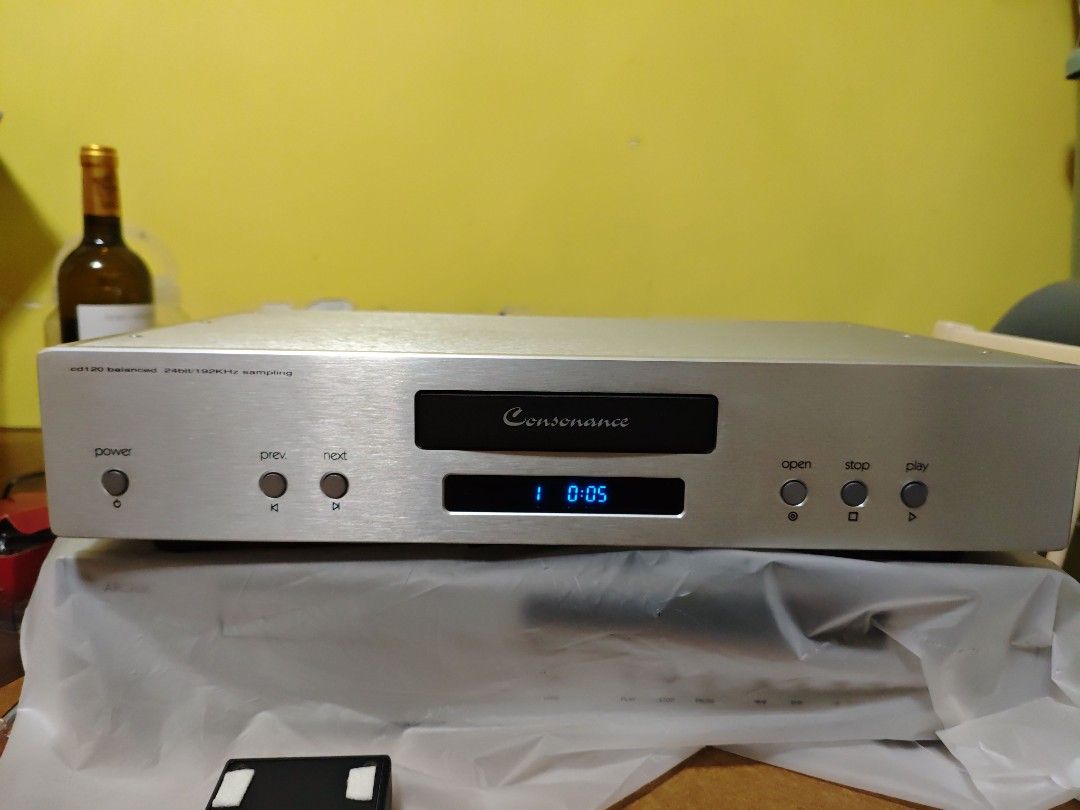 Cd120 Consonance CD120 balanced CD PLAYER, 音響器材, 音樂播放裝置 MP3及CD Player - Carousell