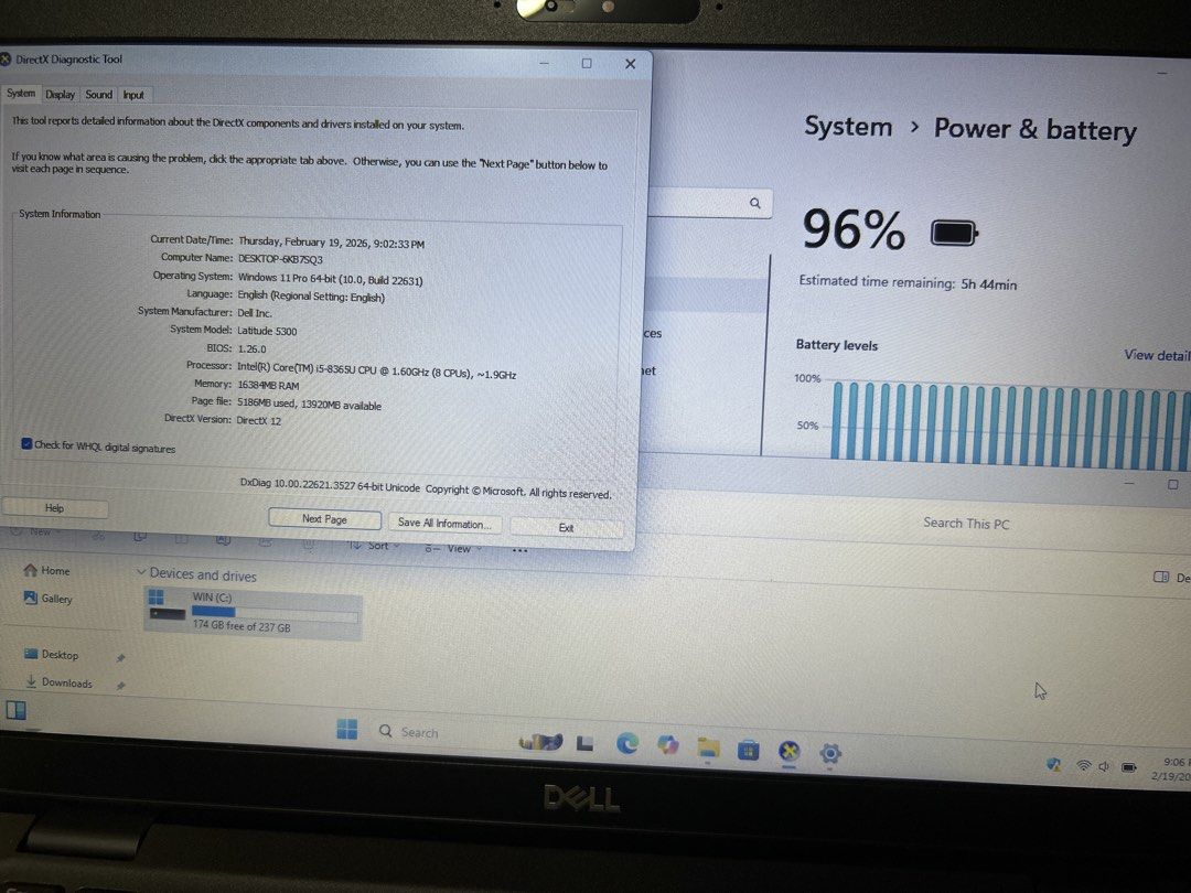 Dell Latitude 5300 Laptop - Excellent Condition405924809142456326