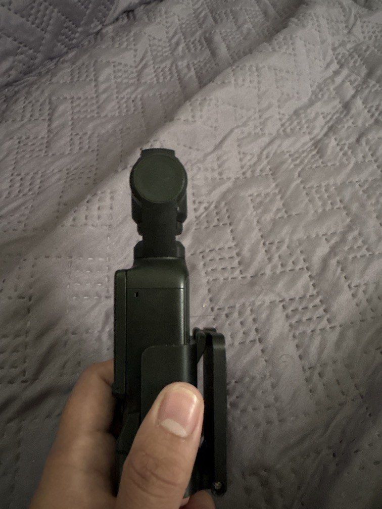 DJI OSMO POCKET 3 [UPDATED PRICE] (Category: Video Cameras) located in Manila. Submitted by zendragon.6cdc4a (Listing ID 1422240253, Image 2). Description: DJI osmo pocket 3. No box, slightly used. Actually gusto ko siya iswap sa Insta360AP2 , DJI action 6, or DJI action 5, INSTA 360 Go ultra. Lapag kayo offer. Meet up only para safe for both of us Inclusions: Waterproof case Magnest case Protective case Wide lens Open for trading: point to shoot