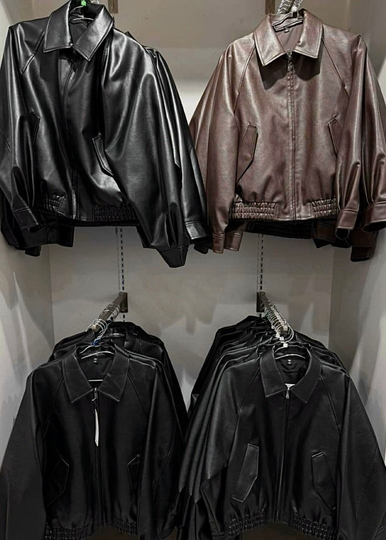 GU Faux Leather Harrington Jacket (Category: Coats, Jackets and Outerwear) located in Quezon City. Submitted by jiya.tokio (Listing ID 1420456174, Image 2). Description: Pre-order from GU Japan while stocks last! 🇯🇵 GU Faux Leather Harrington Jacket ₱ 3000 ‼️ Reminders: ✈️ETA: END OF MARCH - 1ST WEEK APRIL ❣️50% DP is required to secure your item. (Non-refundable if the item has been purchased already.) 🚫No size exchanges after purchase 📍Tand