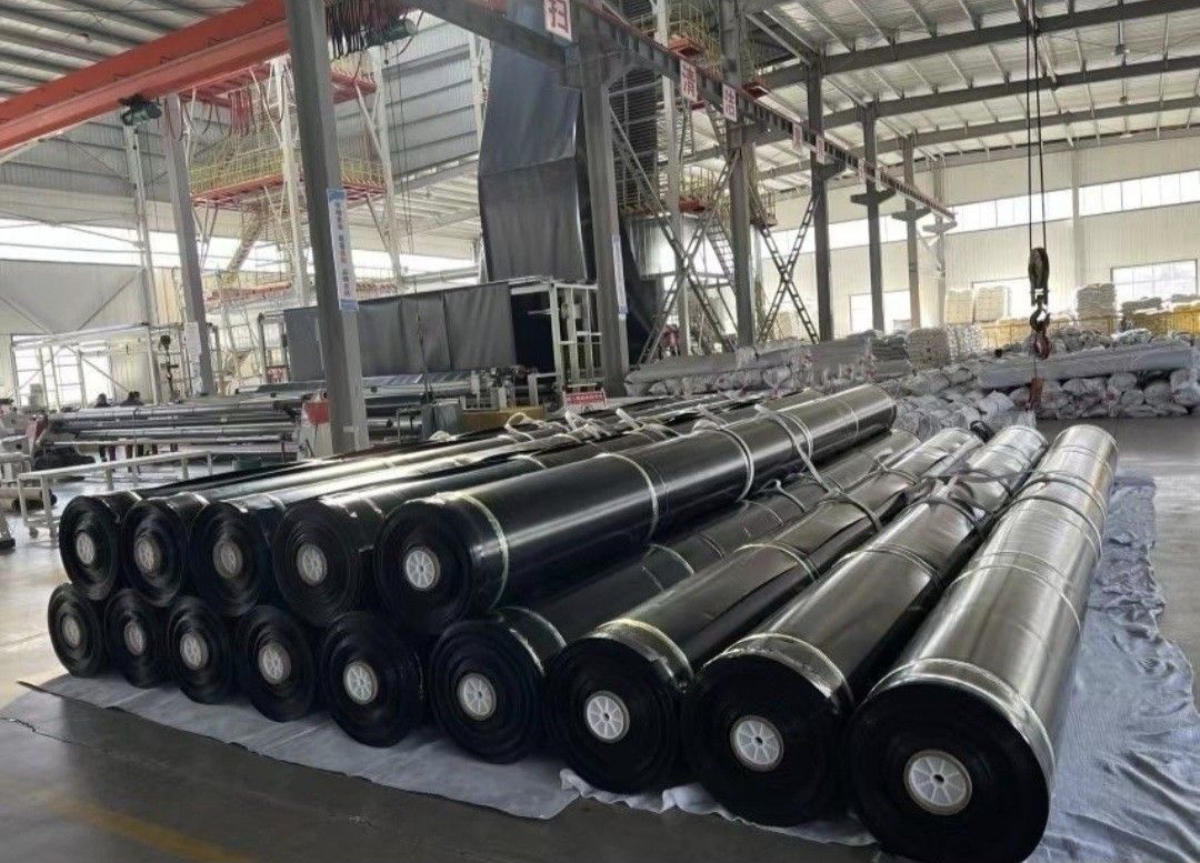 HDPE Geomembrane Pondliner (Category: Everything Else Others) located in San Juan City. Submitted by liv1978 (Listing ID 1422284508, Image 2). Description: All Virgin Material, UV resistant, 10 yrs warranty Ideal for fish and shrimp farming, road cover, landfill, landscape, foundational barriers, etc. 0.75mm thick black.